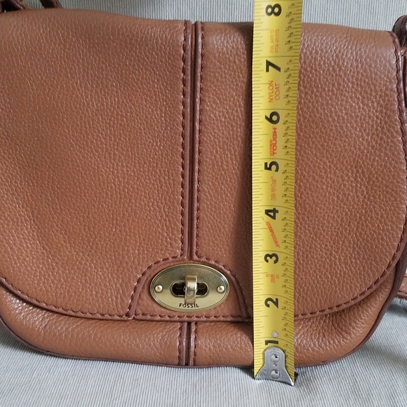 FOSSIL Vintage Leather Saddle Sholder Bag - Picture 8 of 17